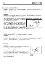 Предварительный просмотр 14 страницы Felisatti F90023 Manual