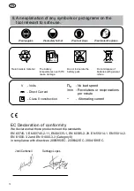 Предварительный просмотр 10 страницы Felisatti JS100 Original Instruction Manual