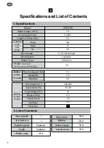 Предварительный просмотр 12 страницы Felisatti JS100 Original Instruction Manual