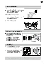 Предварительный просмотр 15 страницы Felisatti JS100 Original Instruction Manual