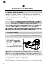 Предварительный просмотр 74 страницы Felisatti JS100 Original Instruction Manual