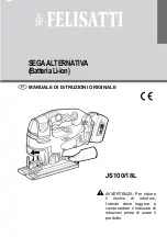 Предварительный просмотр 81 страницы Felisatti JS100 Original Instruction Manual