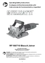 Felisatti RF100/710 Operating/Safety Instructions Manual preview