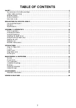 Preview for 2 page of Felisatti RF100/710 Operating/Safety Instructions Manual