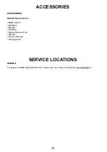 Preview for 20 page of Felisatti RF100/710 Operating/Safety Instructions Manual