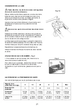 Preview for 27 page of Felisatti RF100/710 Operating/Safety Instructions Manual