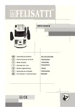 Felisatti RF67/2200VE Operating Instructions Manual предпросмотр