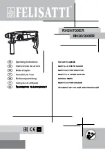 Felisatti RH24/700ER Operating Instructions Manual preview