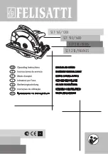 Felisatti SCF 165/1200 Operating Instructions Manual preview