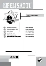 Felisatti SCF 184/1400 Operating Instructions Manual preview