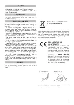 Preview for 5 page of Felisatti SDF8/700ER Operating Instructions Manual