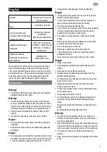 Preview for 6 page of Felisatti VC25/1400 Operating Instructions Manual