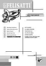 Felisatti WG1300VE Operating Instructions Manual preview