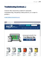 Предварительный просмотр 35 страницы Felix Instruments F-751 Manual