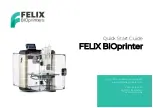 Felix printers BIOprinter Quick Start Manual preview