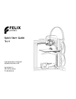 Felix printers Tec 4 Quick Start Manual preview