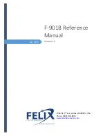 Preview for 1 page of Felix Storch F-901B Reference Manual