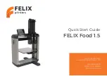 Felix Storch Food 1.5 Quick Start Manual preview