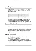 Preview for 4 page of Felix Storch SUMMIT APPLIANCE CT-67 Instruction Manual