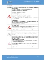 Preview for 3 page of FELIXprinters Felix Pro 1 User Manual