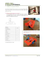 Preview for 9 page of FELIXrobotics Felix 1.0 Instruction Manual