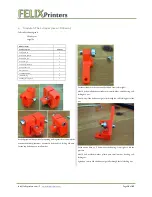 Preview for 16 page of FELIXrobotics Felix 1.0 Instruction Manual