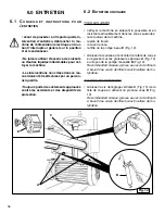 Предварительный просмотр 36 страницы Felker FRS-30 Operating Instructions And Parts List Manual