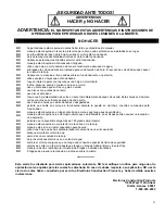 Preview for 21 page of Felker FTS-15 Operating Instructions And Parts List Manual