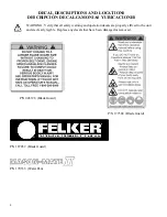 Preview for 8 page of Felker Mason Mate II Operating Instructions And Parts List Manual