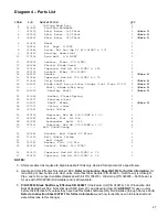 Preview for 27 page of Felker Mason Mate II Operating Instructions And Parts List Manual