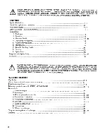 Предварительный просмотр 2 страницы Felker TKM-123 Operating Instructions And Parts List Manual