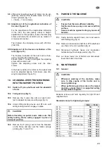 Предварительный просмотр 31 страницы Fella TS 880 PRO Operator'S Manual