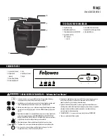 Preview for 54 page of Fellowes 200M Manual