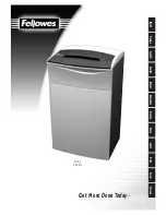 Fellowes 220-2 User Manual предпросмотр