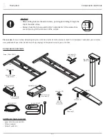 Preview for 2 page of Fellowes 2T-LX-C36-24-BLK Assembly Instructions Manual