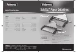 Preview for 1 page of Fellowes 54108 Quick Start Manual