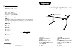 Preview for 1 page of Fellowes 9708601 Manual