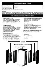 Предварительный просмотр 28 страницы Fellowes 9799501 Manual