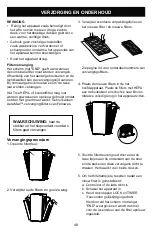 Предварительный просмотр 48 страницы Fellowes 9799501 Manual