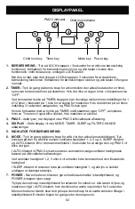 Предварительный просмотр 62 страницы Fellowes 9799501 Manual