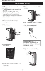 Предварительный просмотр 6 страницы Fellowes AeraMax 290 Operator'S Manual