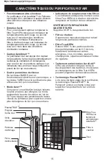 Предварительный просмотр 15 страницы Fellowes AeraMax 290 Operator'S Manual