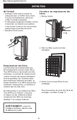 Предварительный просмотр 19 страницы Fellowes AeraMax 290 Operator'S Manual