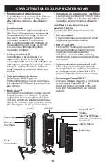 Предварительный просмотр 15 страницы Fellowes AeraMax 90 Operator'S Manual