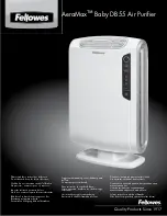 Fellowes AeraMax Baby DB55 User Manual предпросмотр