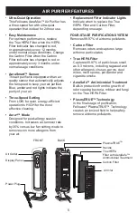 Предварительный просмотр 5 страницы Fellowes AeraMax DX5 User Manual