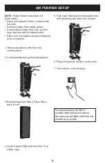 Предварительный просмотр 6 страницы Fellowes AeraMax DX5 User Manual