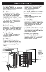 Предварительный просмотр 5 страницы Fellowes AeraMax DX95 Operator'S Manual