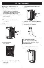 Предварительный просмотр 6 страницы Fellowes AeraMax DX95 Operator'S Manual