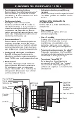 Предварительный просмотр 25 страницы Fellowes AeraMax DX95 Operator'S Manual